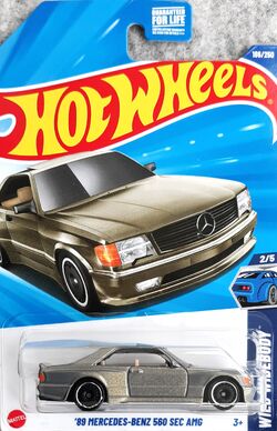 89 Mercedes-Benz 560 SEC AMG | Hot Wheels Wiki | Fandom
