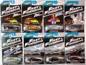 hot wheels the fast and the furious series set