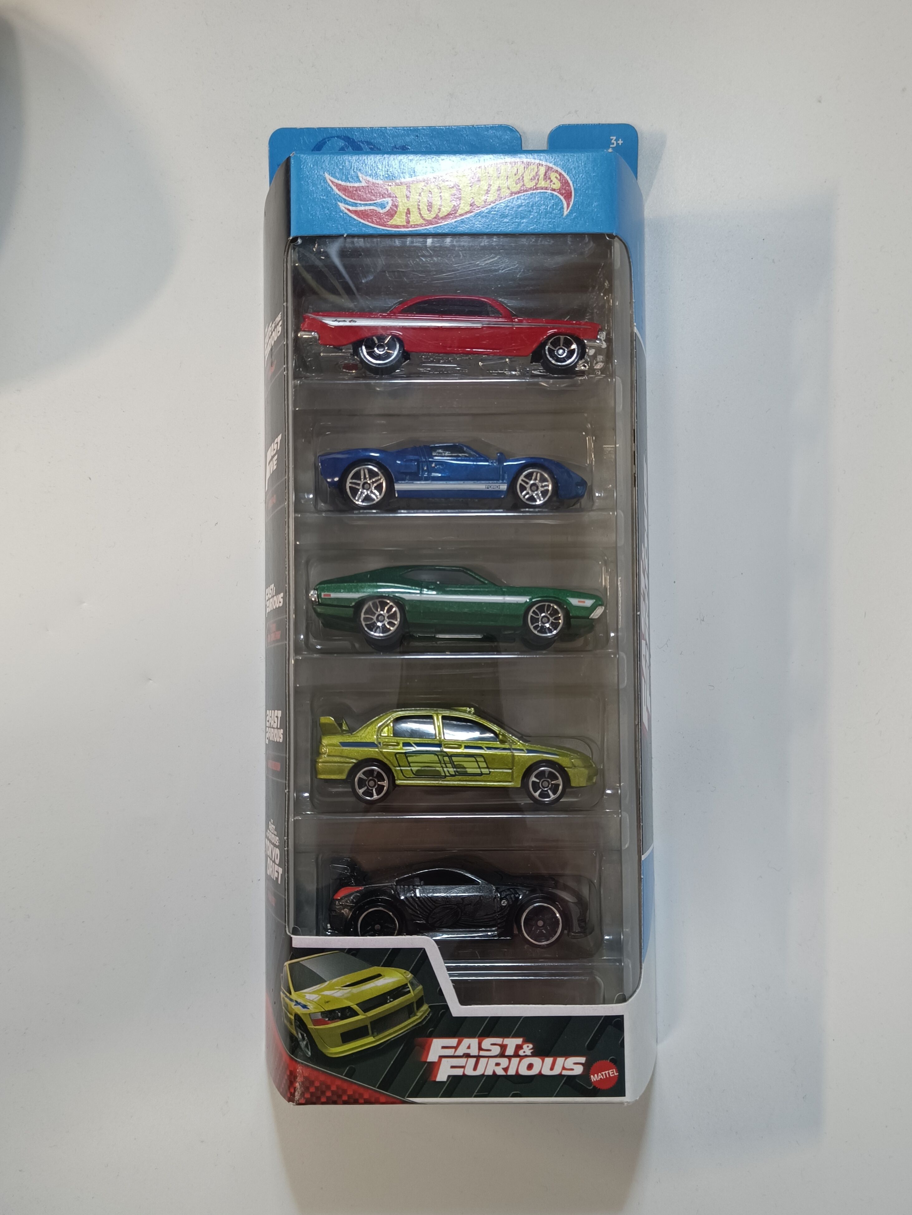 5 Pack Fast & Furious - Velozes e Furiosos - 1/64 - Hot Wheels 2021