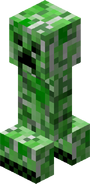 Minecraft Creeper as it appears in-game.