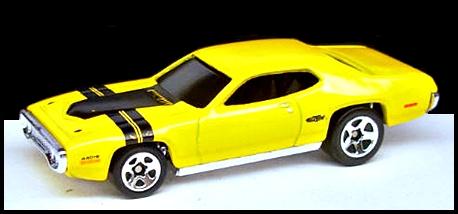 Yellow Black Base SP5's 2006 Muscle Mania Details about   Hot Wheels 1971 Plymouth GTX