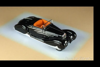 ミニカー TOMICA Bugatti Coupe de Ville 1/80 Tomica - Bugatti Coupe De Ville - Global Diecast Direct