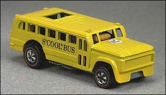 1970 hot wheels school bus