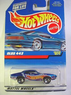 Hot Wheels Macchinine Rare Olds 442 W30 HDH09 Mattel Collezione 3/5