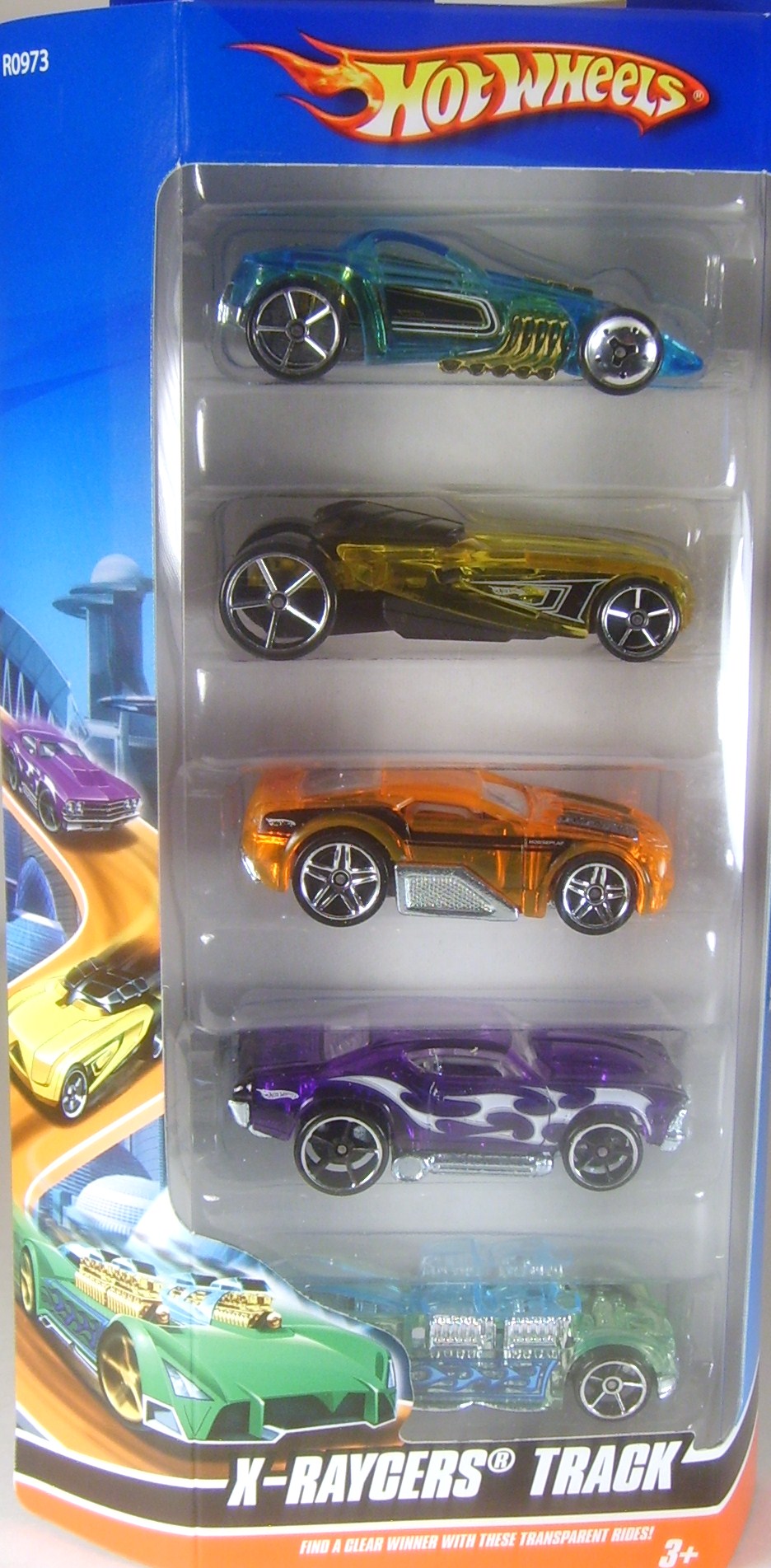 Pack Hot Wheels X-Raycers