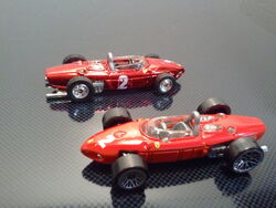 Hot Wheels Ferrari 156 ミニカー 赤 Hot Wheels Ferrari 156 #050 HW '01 Series Red VHTF! | eBay