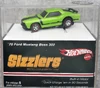 Sizzlers 2007 '70 Ford Mustang Boss 302 Apple Green China K4777