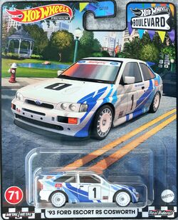 93 Ford Escort RS Cosworth Hot Wheels Wiki Fandom