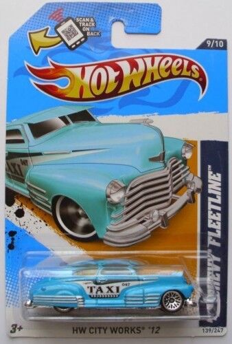 chevy fleetline hot wheels