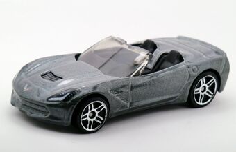 hot wheels 14 corvette stingray convertible