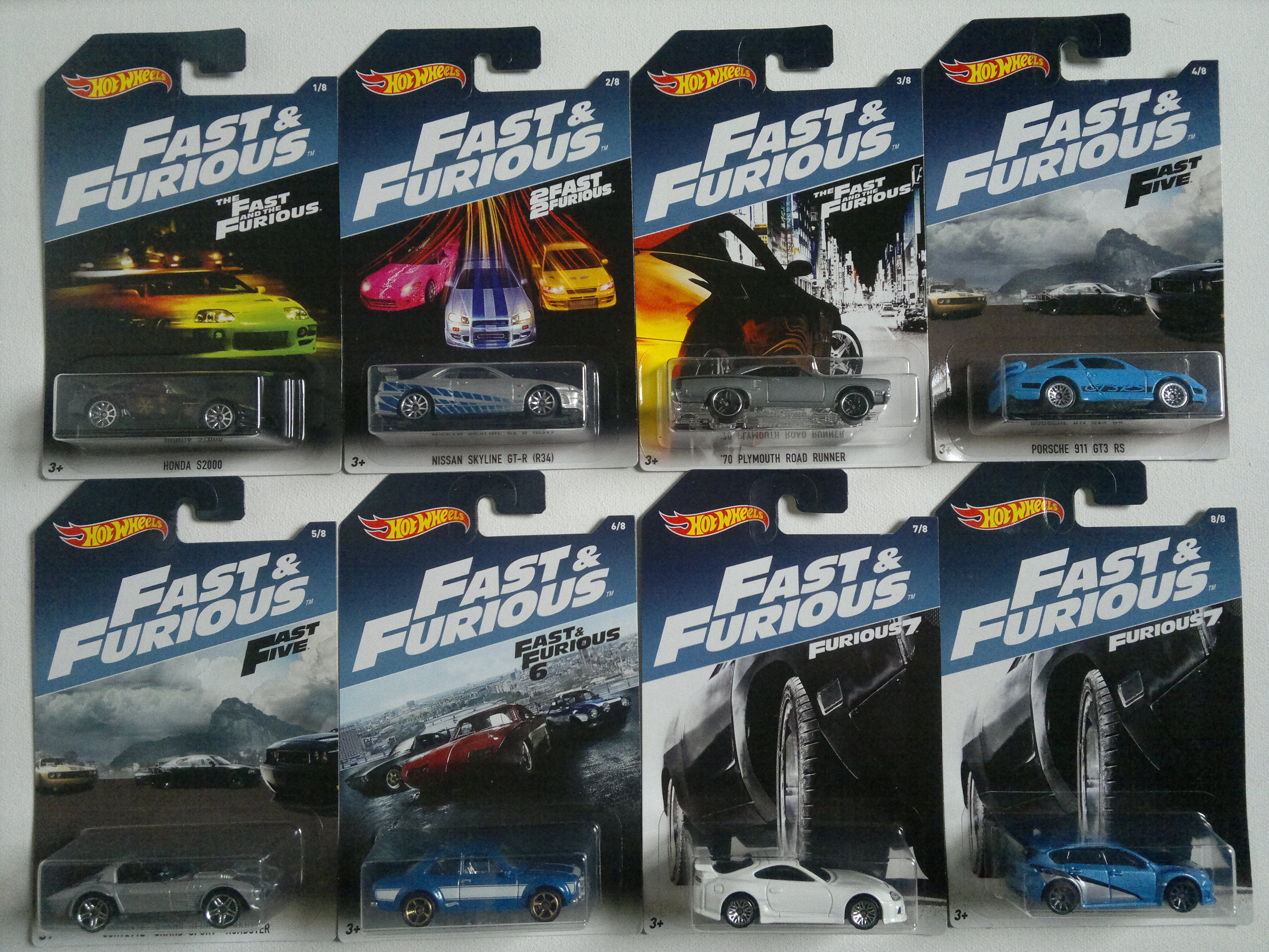 Hot Wheels Fast & Furious Nissan Skyline Gtr (R34) Play Vehicle