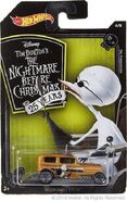 Hot Wheels Nightmare Before Christmas Midnight Otto carded
