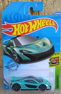 Mclaren p1 toy car hot wheels top