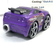 Pre-production resin model with original licensed tail light design.