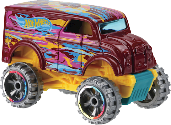 Carrinho Hot Wheels Monster Trucks Dairy Delivery - Alfabay - Cubo