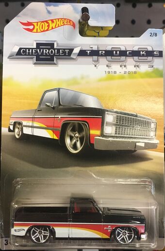 hot wheels chevy trucks 100th anniversary