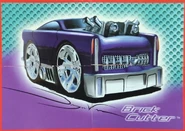 Artwork on Panini's Mega Race 2005 sticker album.