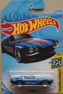 70 Camaro -Blu FJY39 Card