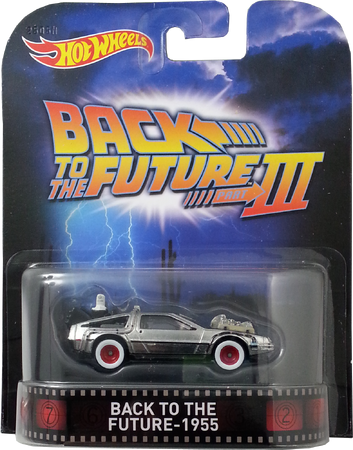 Hot Wheels Back to The Future Time Machine : : Toys & Games