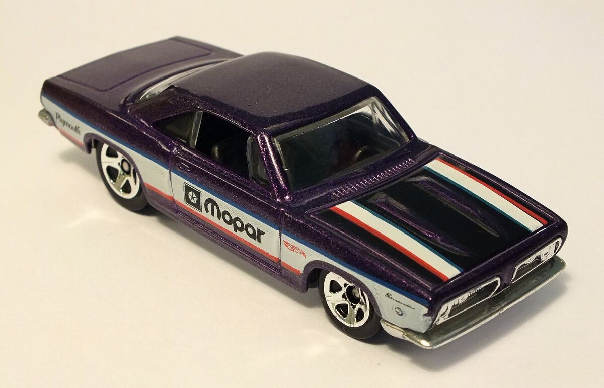 Hot wheels plymouth barracuda top