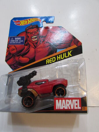 red hulk hot wheels