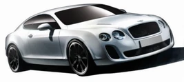 Sketch Bentley Continental