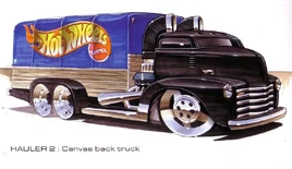Canvas Back Truck