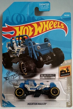 Hot Wheels HW Off-Road Mountain Mauler | Modello 103/250, Scala 1:64, Collezione 2014, Metallico