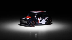 ホットウィール HEAT FLEET MORRIS MINI フレイムス