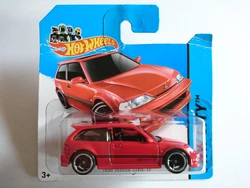 Hot Wheels Honda Civic EF 1990 – Prima Edizione 2014, Scala 1/64, Lotto Di 2