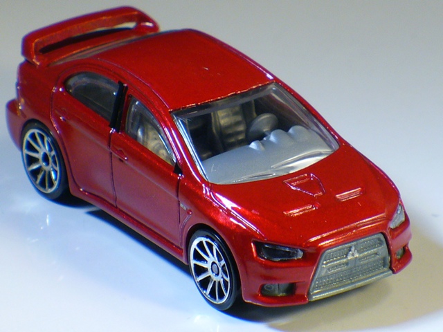 hot wheels lancer evolution