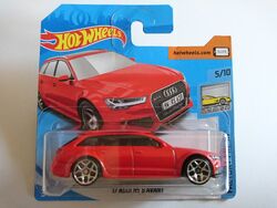 Hot wheels 17 audi rs6 avant deals