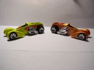 Two variations Scream'n Hauler