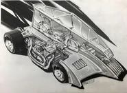 Popcycle original Sketch by Mark Jones