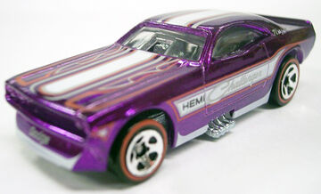 Hot wheels dodge challenger funny car top