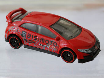 2016 honda civic type r hot wheels