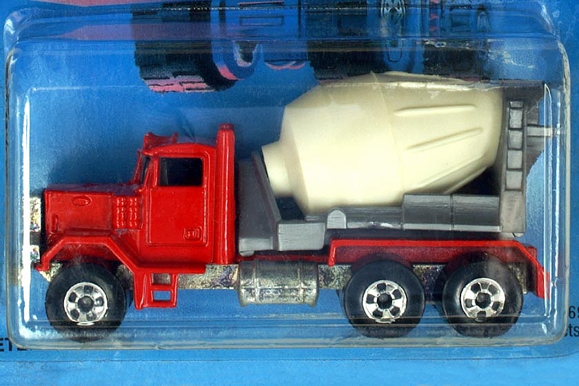 1991 hot wheels cement truck