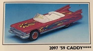 Resin body, different Decal prototype (1990 Mattel Prototype)