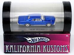 ホットウィール KALIFORNIA KUSTOMS 66 GTO 2005 HOT WHEELS KALIFORNIA KUSTOMS 66 PONTIAC GTO BLUE 1/64