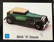 Dark Green interior Prototype found in a 1981 Catalog