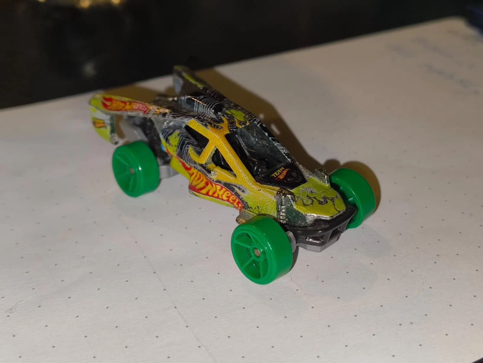 2013 Team Hot Wheels Corkscrew Buggy (Zamac)