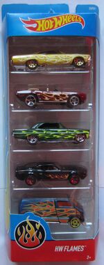 Hot wheels flames 5 pack 2018 hotsell