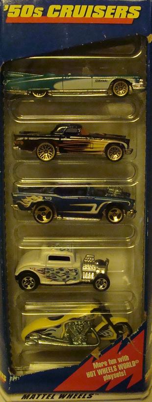 hot wheels gift pack 50s cruisers
