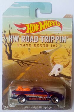 Hot wheels dodge rampage hotsell