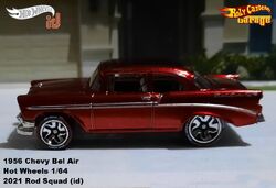Walmart Hot Wheels ID '56 Chevy Bel Air Digital Race Car