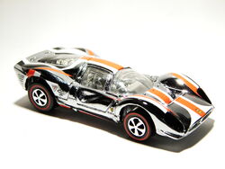 Ferrari P4 1/64 scale minicar 12500pcs Limited Super Chrome