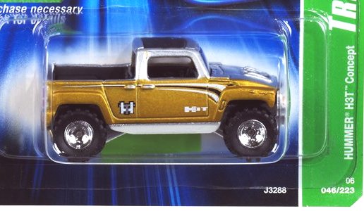 Details about   Hot Wheels Hummer H3T Concept #173 Yellow 