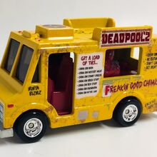 hot wheels deadpool chimichanga truck