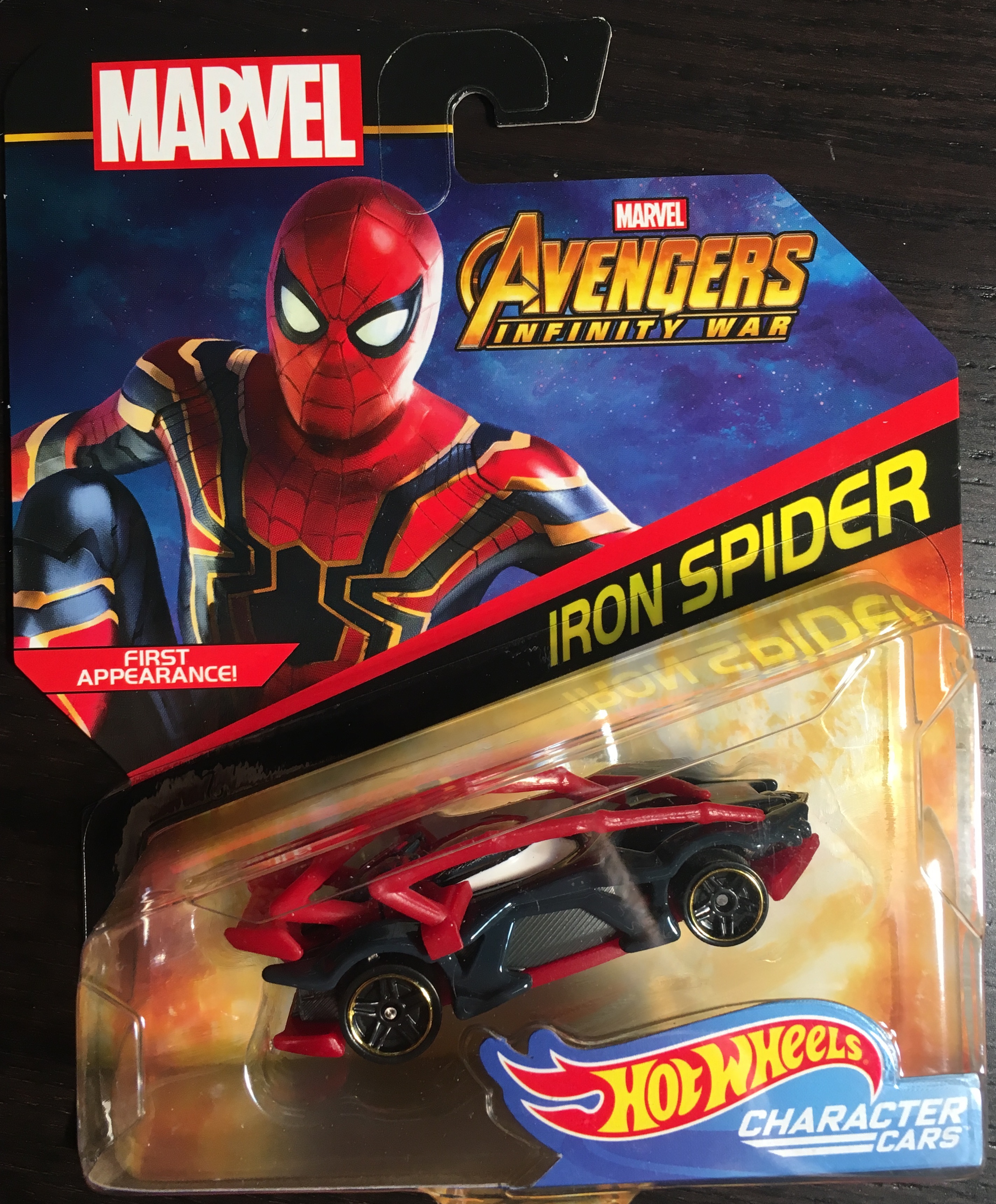 iron spider hot wheels