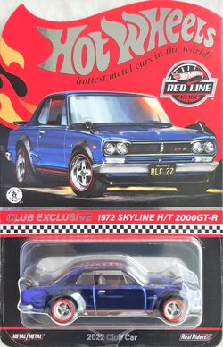 アウトレット廉価 ホットホイール1972 Skyline HT 2000GT-R ハコスカ